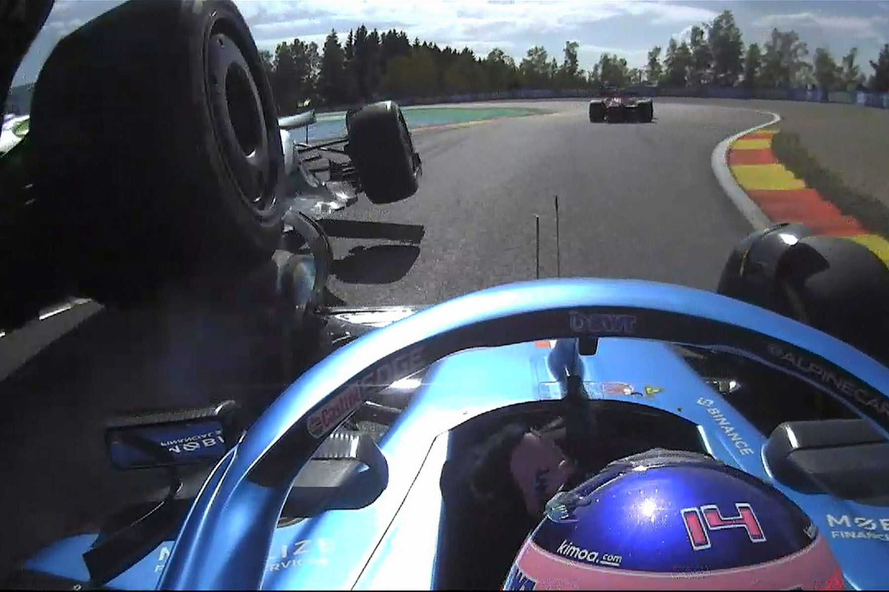 Formel 1 Lewis Hamilton Fernando Alonso Mercedes Alpine Spa Belgien GP 2022