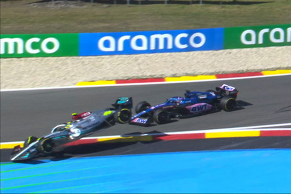 Formel 1 Lewis Hamilton Fernando Alonso Mercedes Alpine Spa Belgien GP 2022