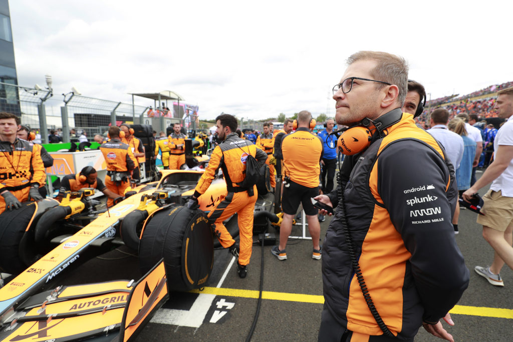Formel 1 Andreas Seidl Credit: McLaren