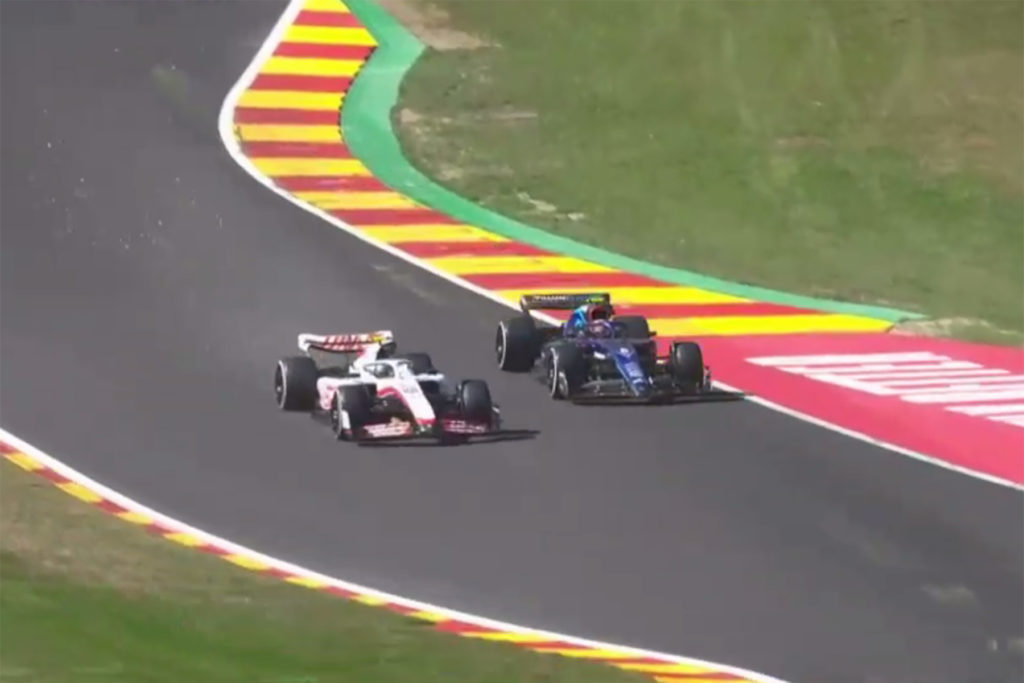 Formel 1 Mick Schumacher Spa 2022