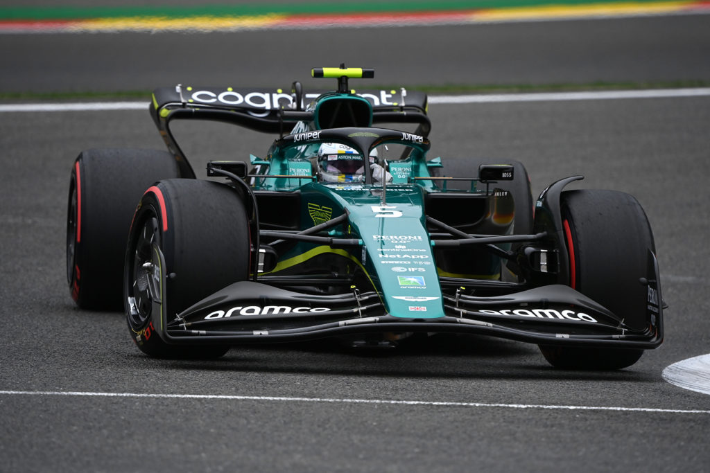Formel 1 Vettel Aston Martin Spa 2022