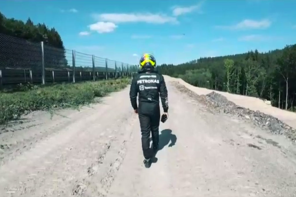 Formel 1 Lewis Hamilton Mercedes Spa Belgien GP 2022