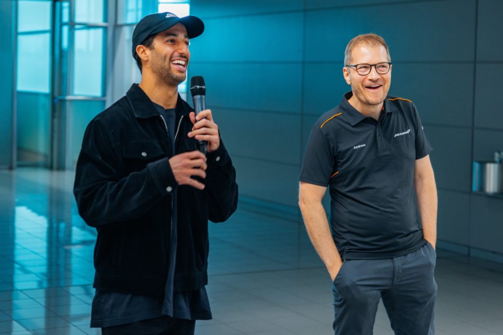 Formel 1 Daniel Ricciardo Andreas Seidl McLaren