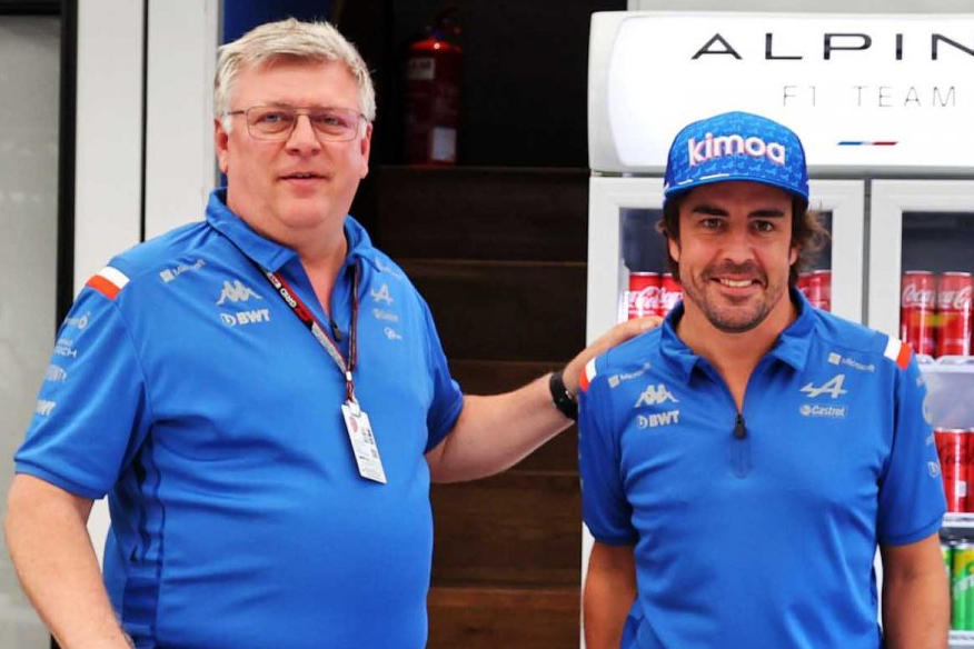 Formel 1 Otmar Szafnauer Fernando Alonso Alpine Ungarn GP 2022