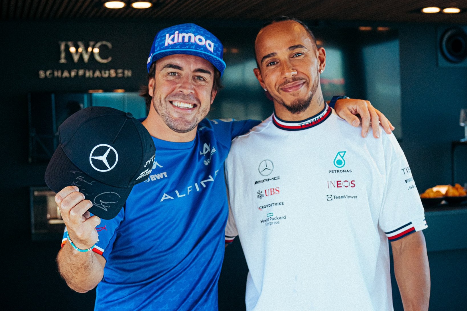Formel 1 Fernando Alonso Lewis Hamilton Alpine Mercedes Zandvoort Niederlande GP 2022