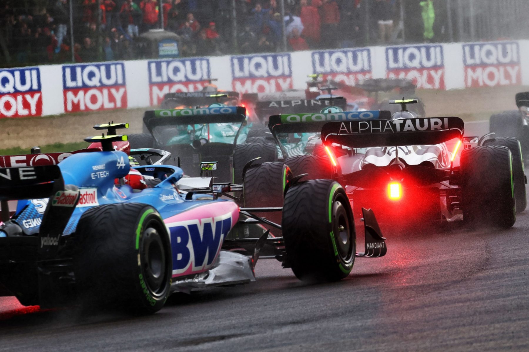 Formel 1 Esteban Ocon Yuki Tsunoda Alpine AlphaTauri Imola 2022