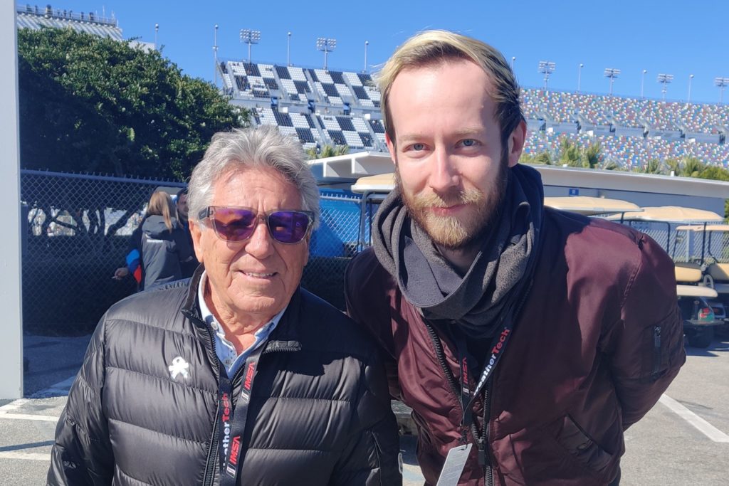 Formel 1 Mario Andretti Frederik Hackbarth Daytona 24h 2022