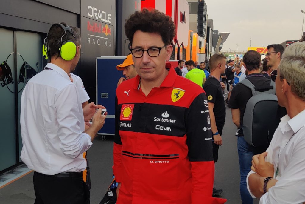 Formel 1 Mattia Binotto Ferrari Zandvoort Niederlande GP 2022
