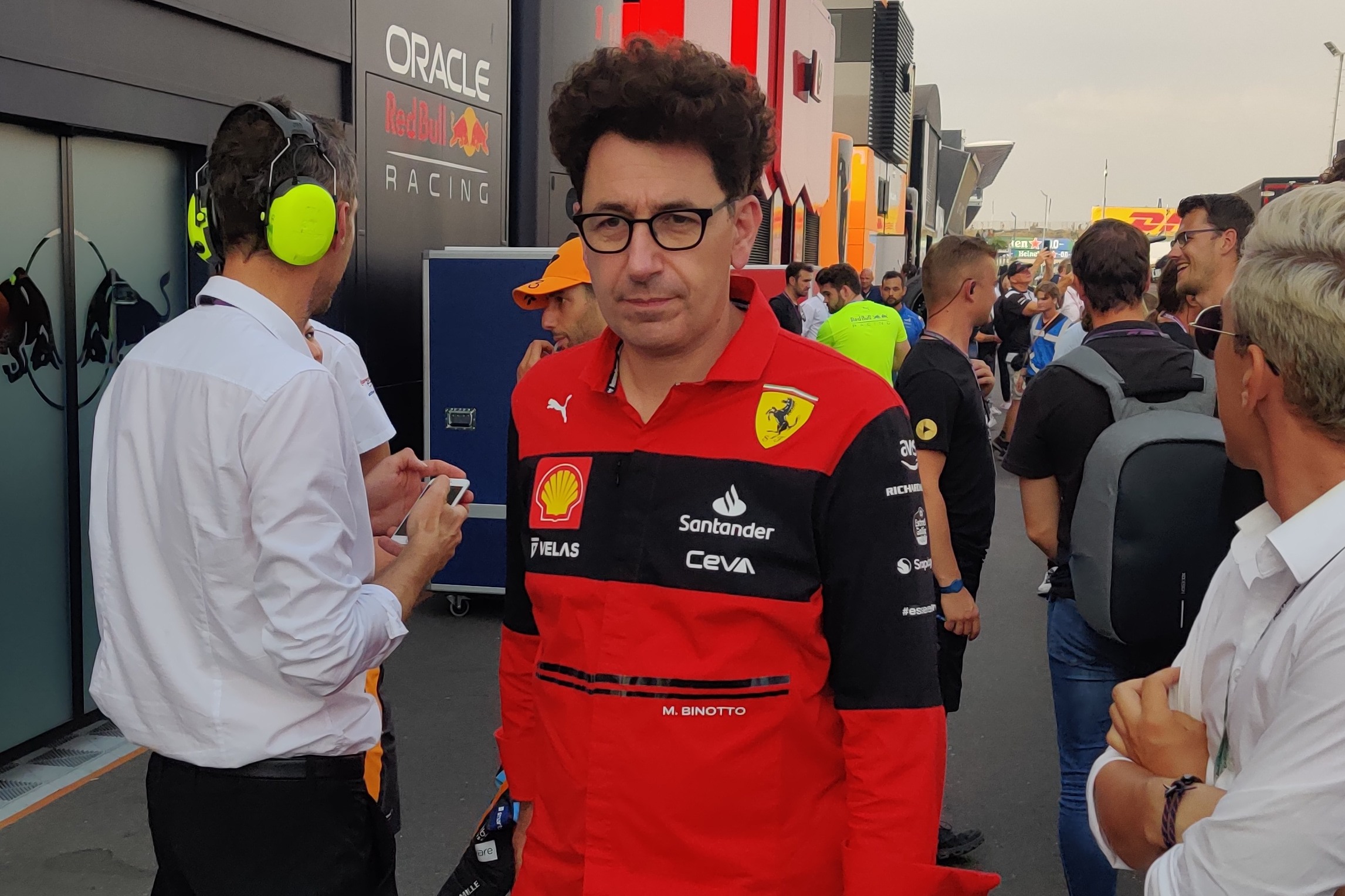 Formel 1 Mattia Binotto Ferrari Zandvoort Niederlande GP 2022