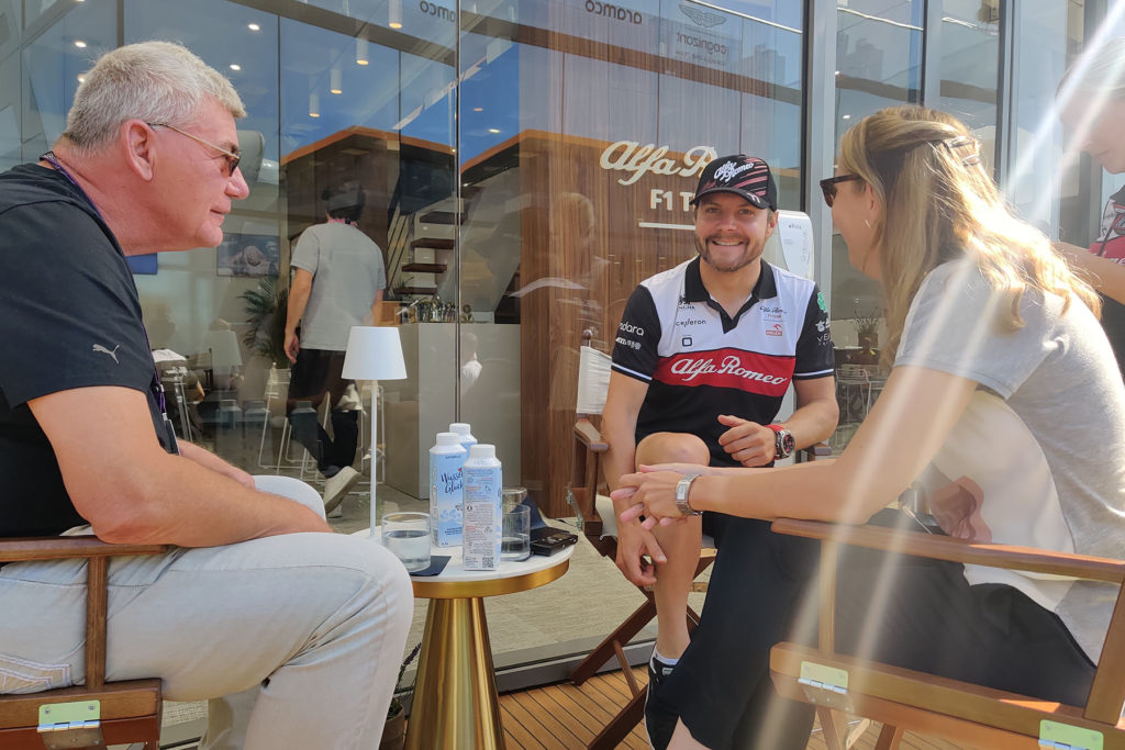 Formel 1 Bottas Alfa Romeo Garloff Bach 2022