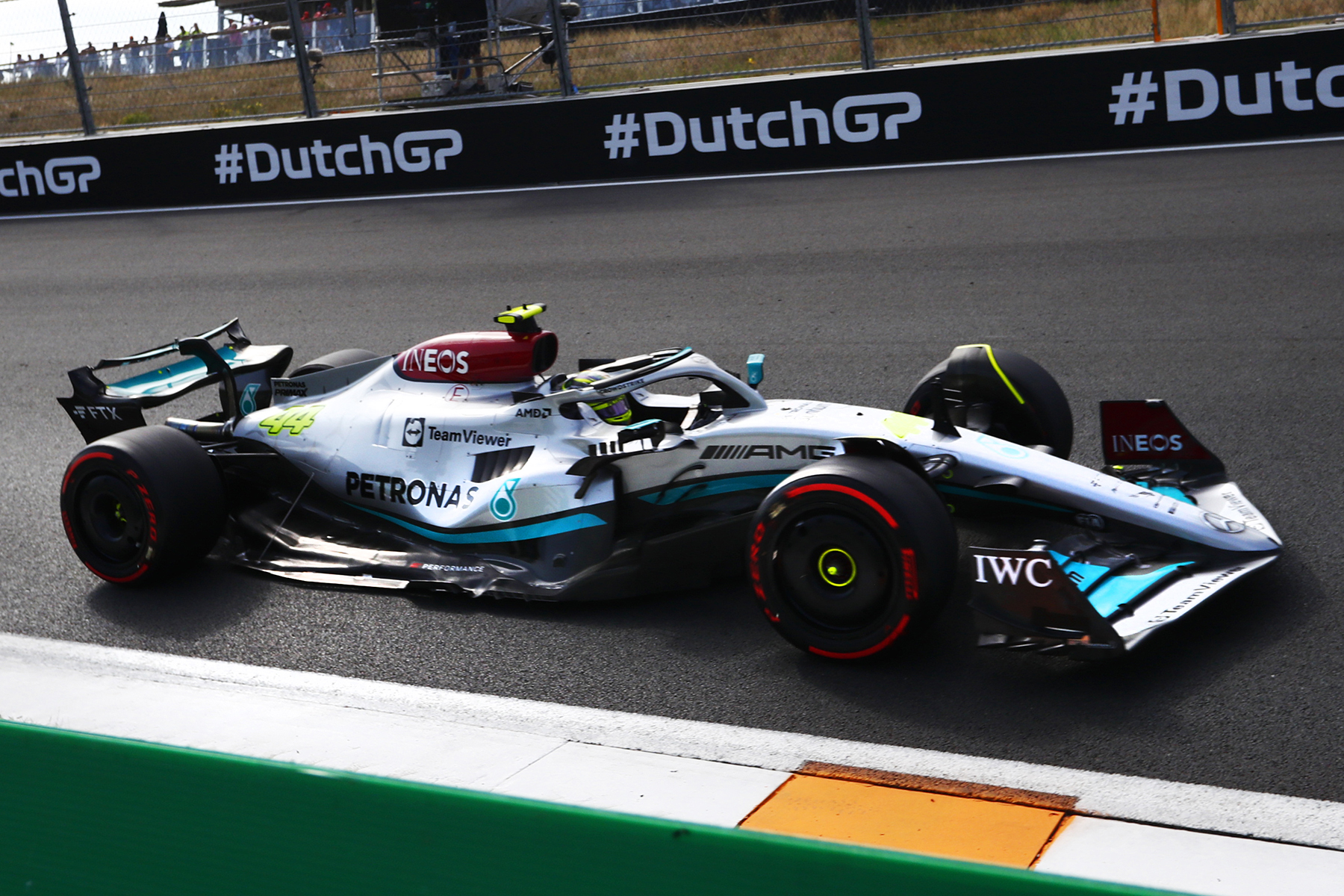 Formel 1 Lewis Hamilton Mercedes Zandvoort 2022