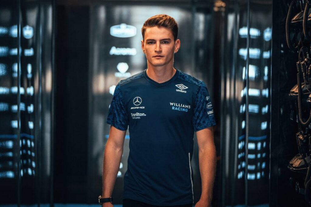 Formel 1 Logan Sargeant. Credit: LoganSargeant/Twitter