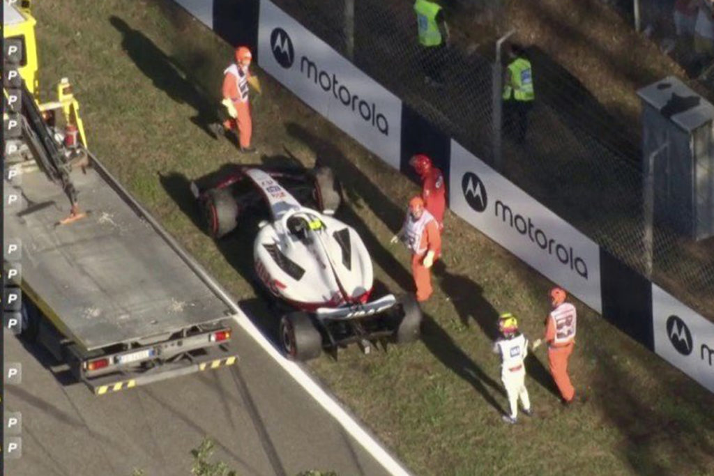 Formel 1 Mick Schumacher Haas Monza FP2 2022