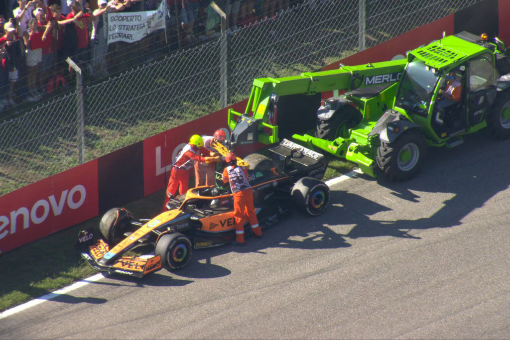 Formel 1 Ricciardo McLaren Monza 2022