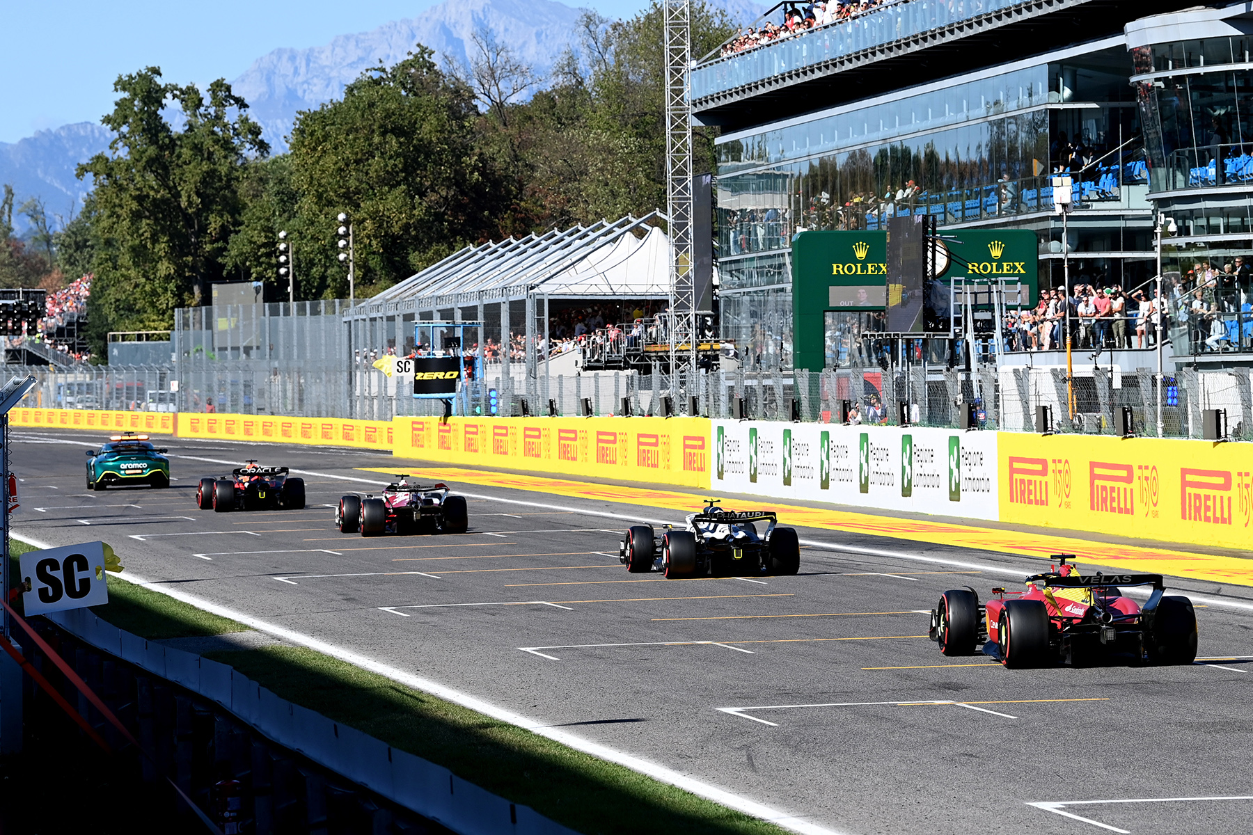 Formel 1 Safetycar Monza Italien GP 2022