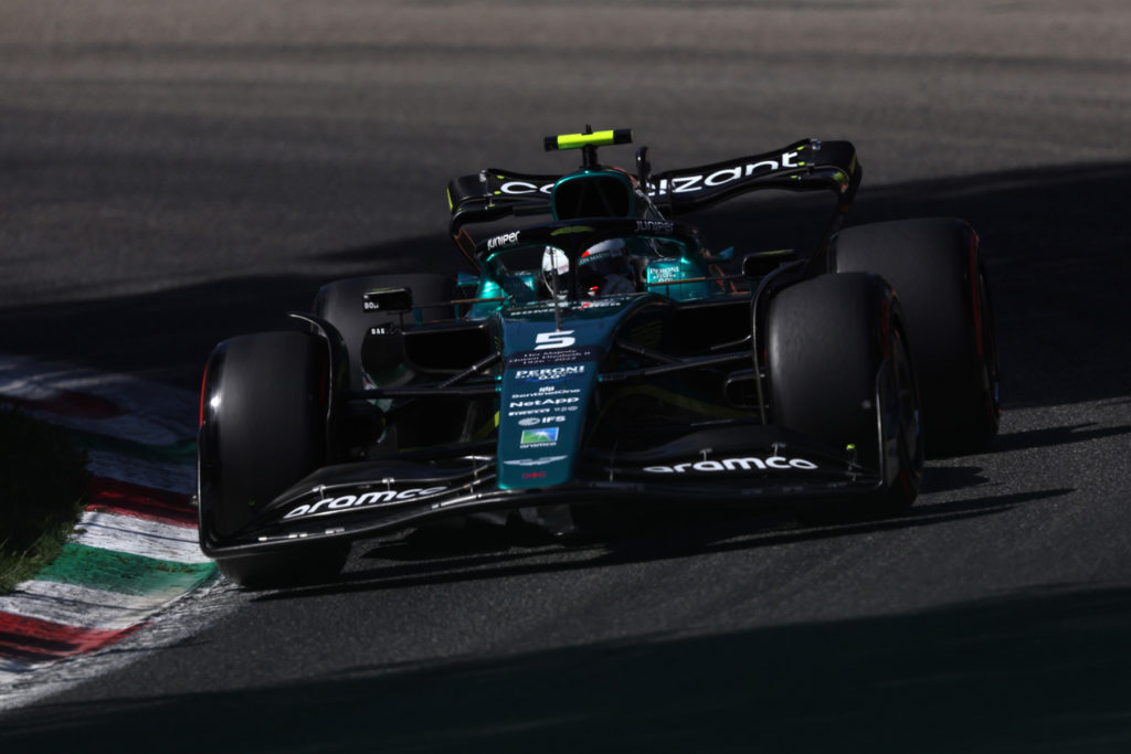 Formel 1 Sebastian Vettel Aston Martin Monza 2022