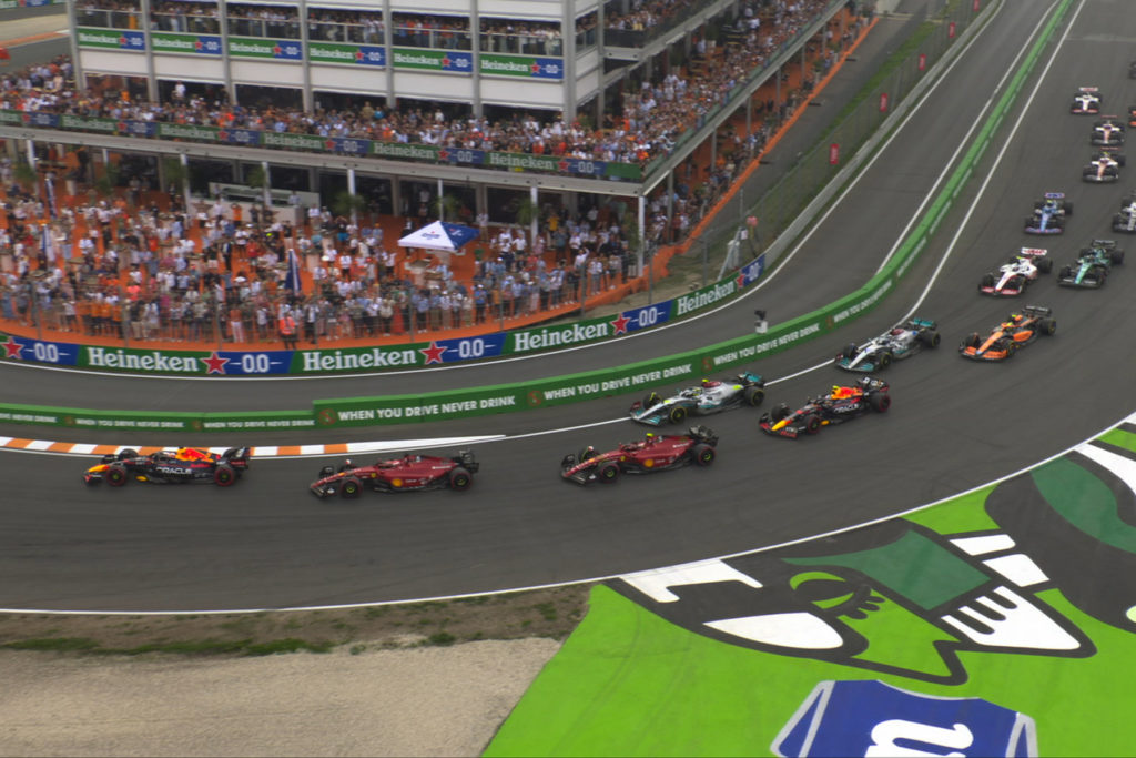 Formel 1 Start Zandvoort 2022