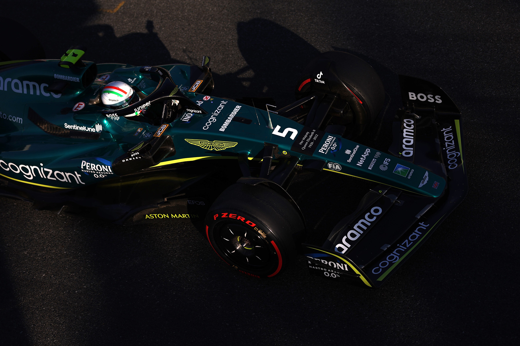 Formel 1 Sebastian Vettel Aston Martin Monza 2022