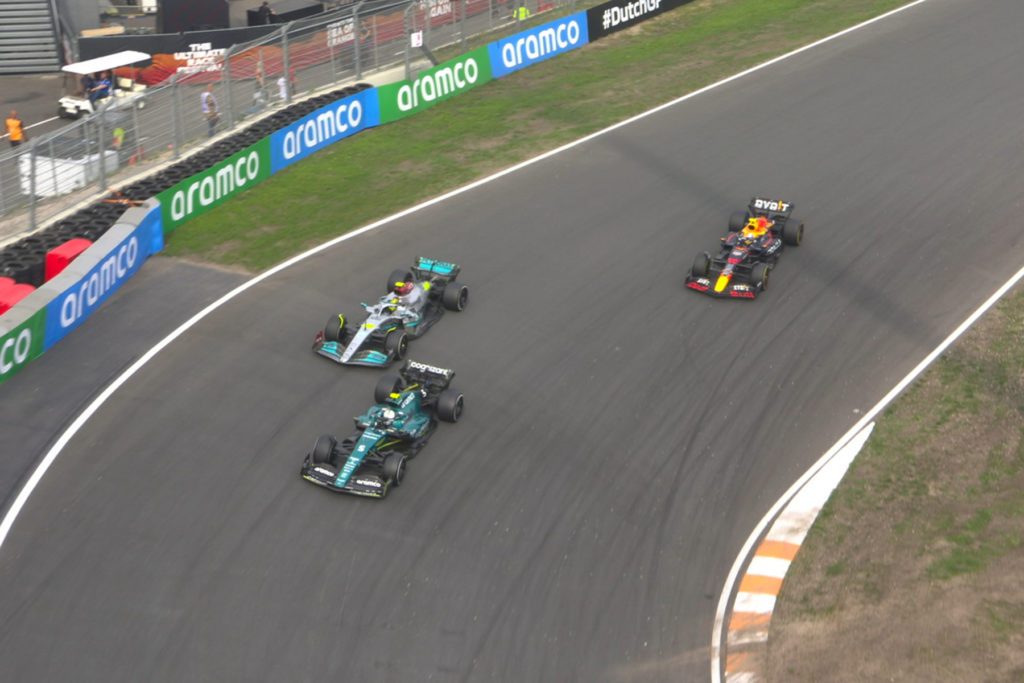 Formel 1 Vettel Hamilton Perez Zandvoort 2022