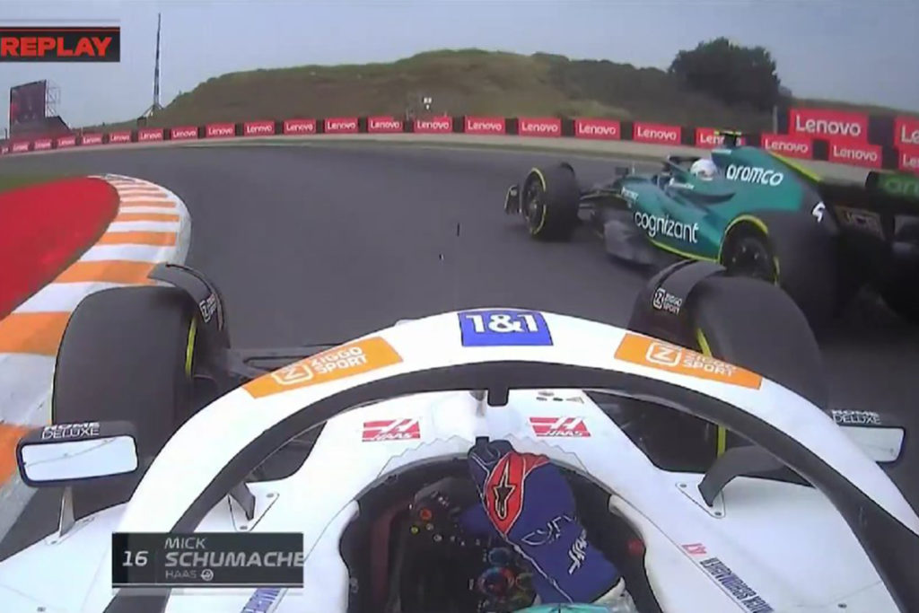 Formel 1 Vettel Mick Zandvoort 2022