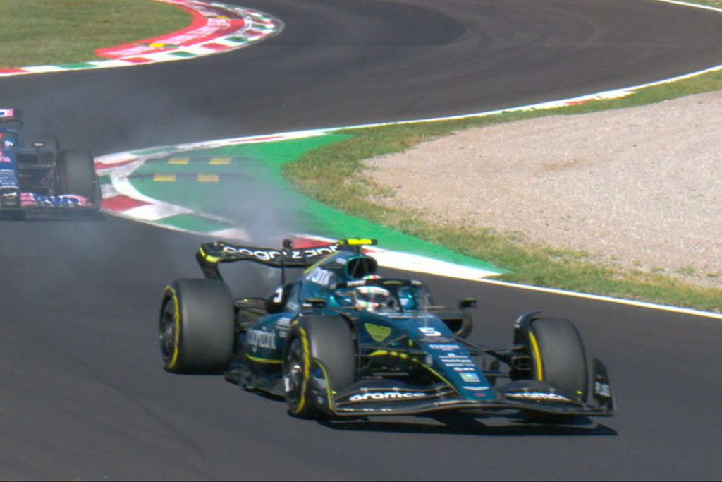 Formel 1 Vettel Motorschaden Monza 2022