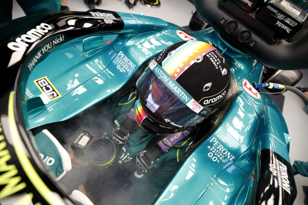 Formel 1 Sebastian Vettel Aston Martin Singapur 2022