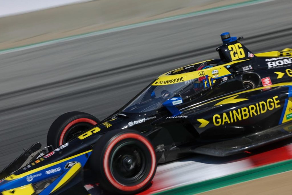IndyCar Colton Herta Andretti Autosport Laguna Seca 2022