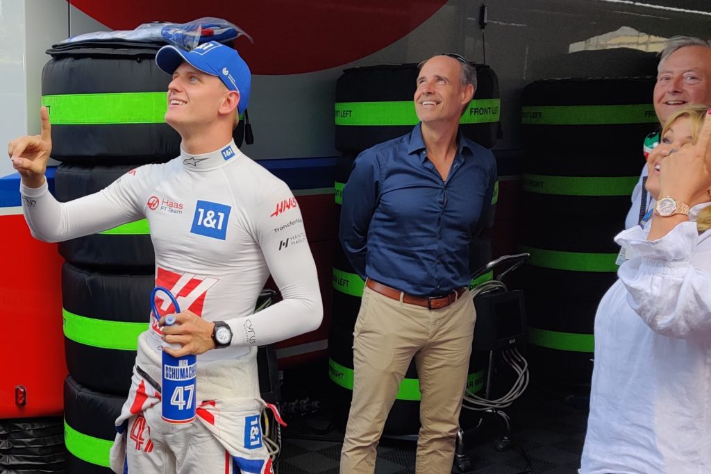 Formel 1 Mick Schumacher Corinna Schumacher Haas Zandvoort Niederlande GP 2022