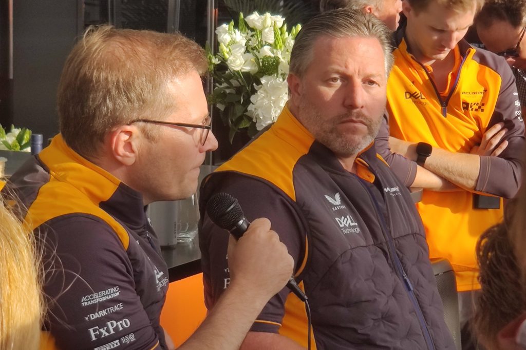 Formel 1 Andreas Seidel Zak Brown McLaren Zandvoort 2022