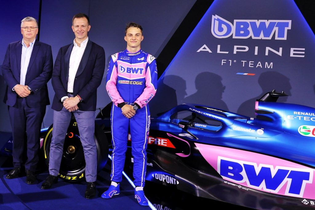 Formel 1 Otmar Szafnauer Laurent Rossi Oscar Piastri Alpine Launch 2022
