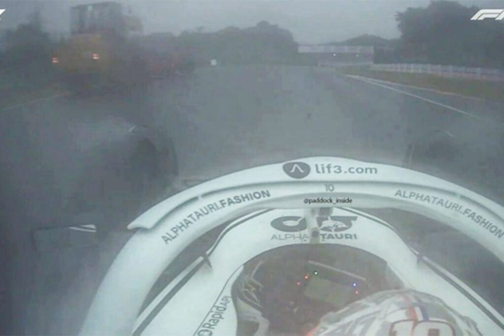 Formel 1 Gasly Traktor Japan 2022