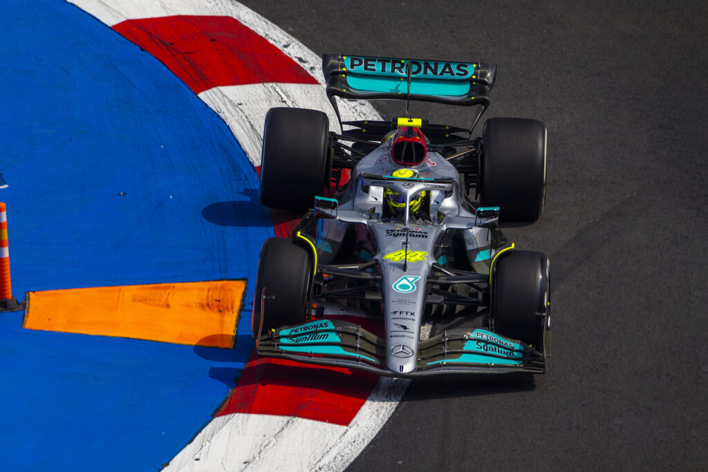 Formel 1 Lewis Hamilton Mercedes Mexiko 2022