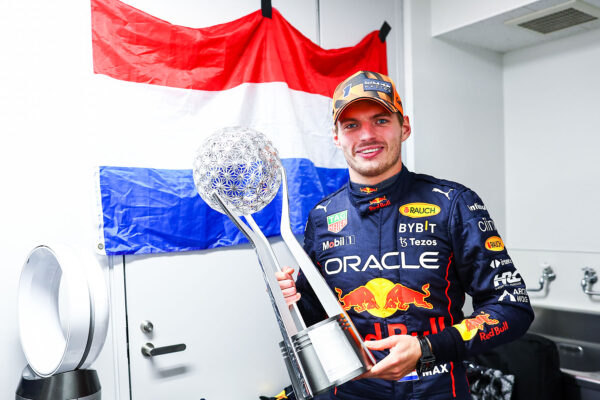 Formel 1 Max Verstappen Red Bull Japan GP 2022 Weltmeister Titel Nr. 2