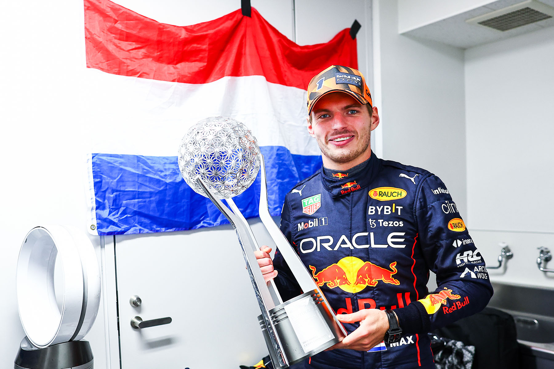 Formel 1 Max Verstappen Red Bull Japan GP 2022 Weltmeister Titel Nr. 2
