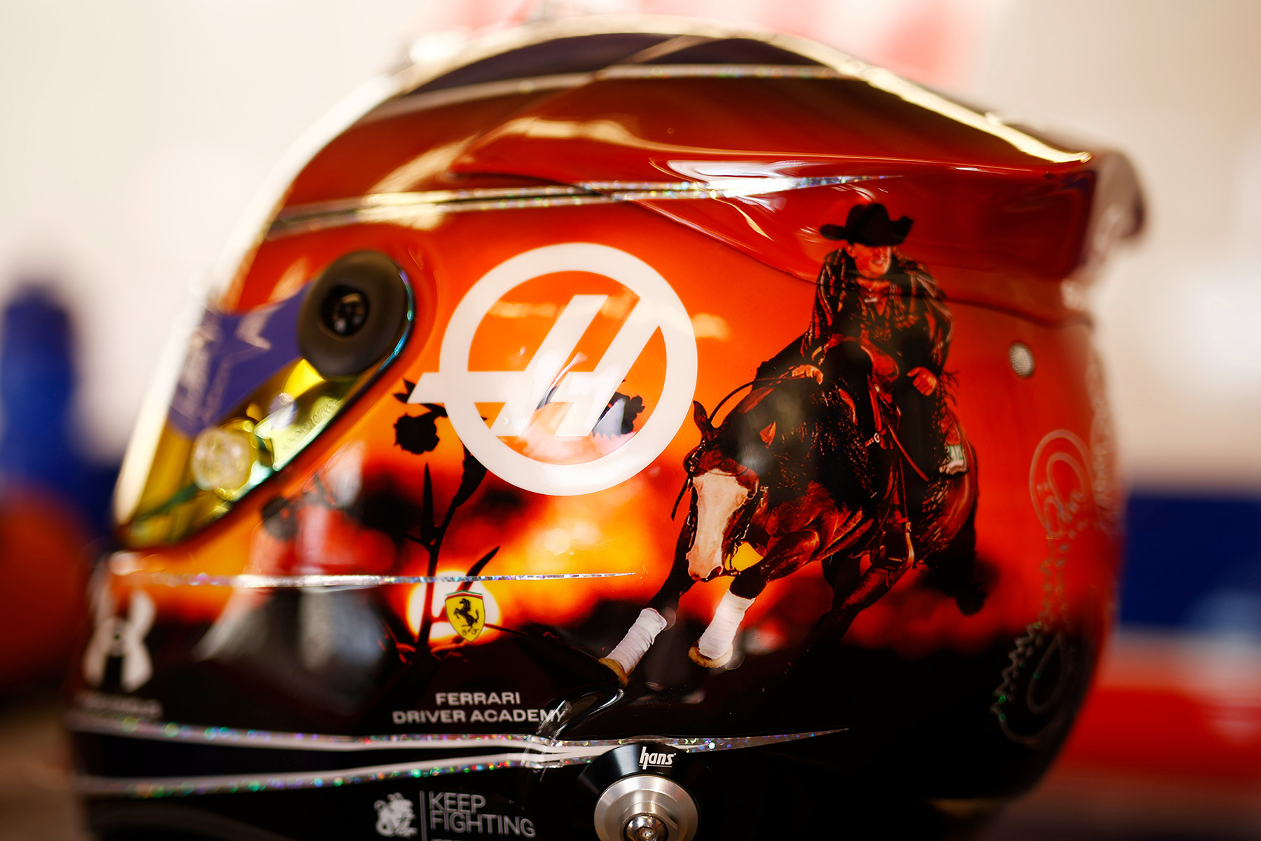 Formel 1 Mick Schumacher Austin Helm 2022