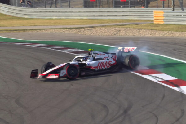 Formel 1 Mick Schumacher Dreher Austin 2022