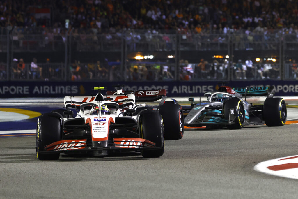 Formel 1 Mick Schumacher Haas Singapur GP 2022