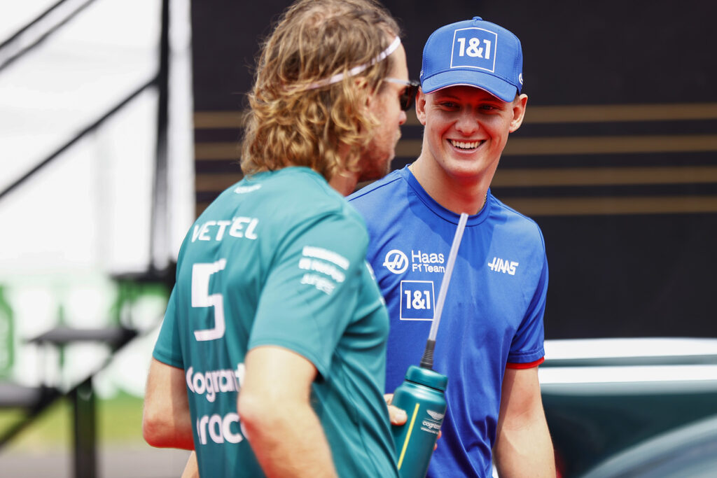 Formel 1 Mick Schumacher Sebastian Vettel Mexiko 2022
