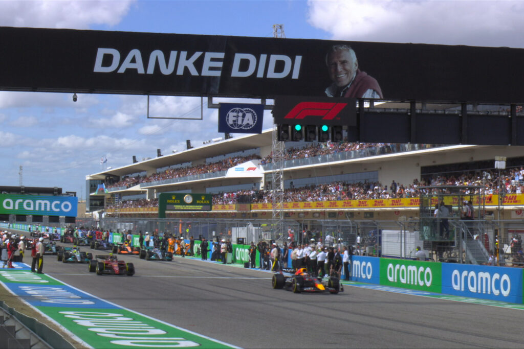 Formel 1 Start Austin USA GP 2022