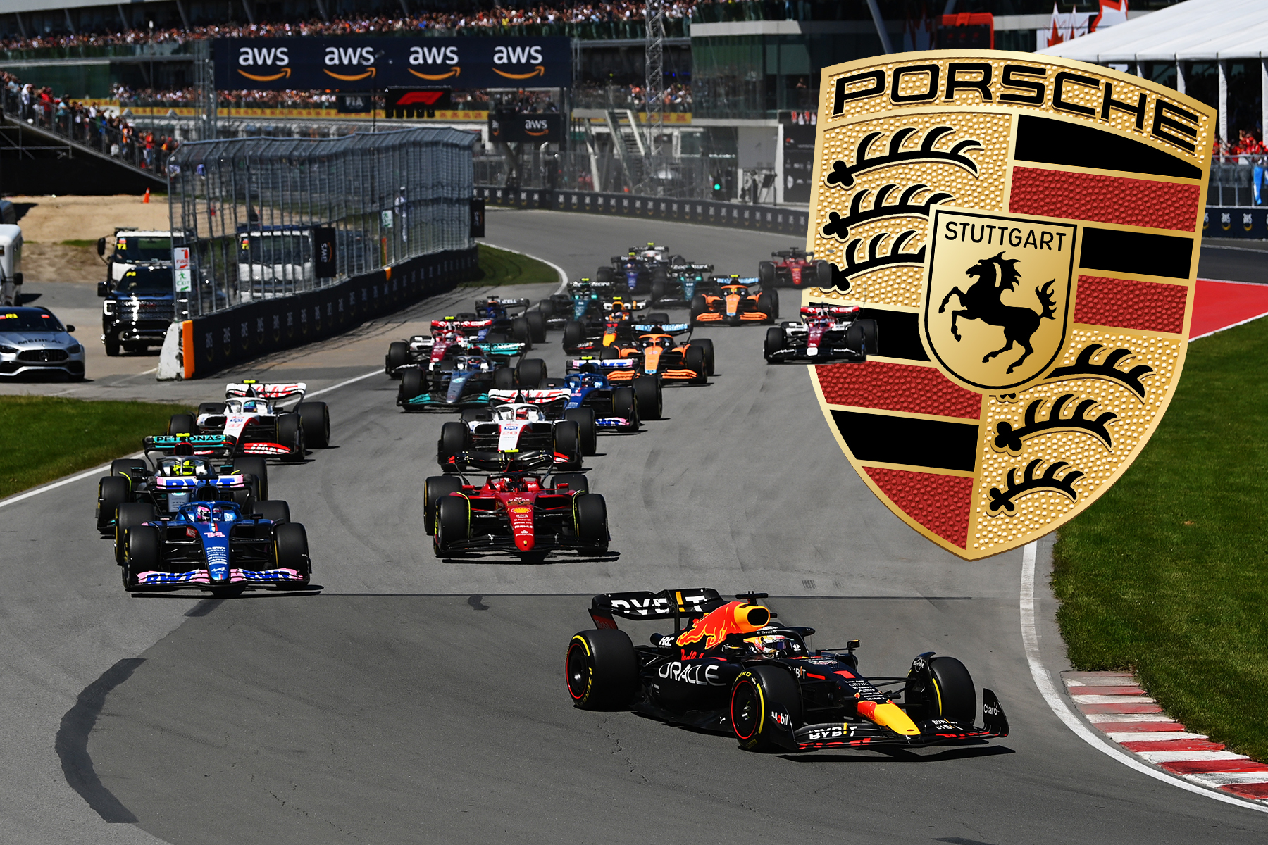 Formel 1 Porsche Start 2022