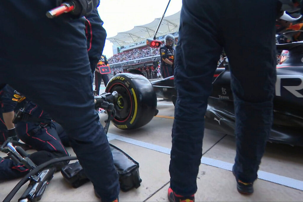 Formel 1 Verstappen Stop Austin 2022