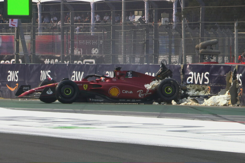 Formel 1 Charles Leclerc Ferrari Mexiko GP 2022 FP2