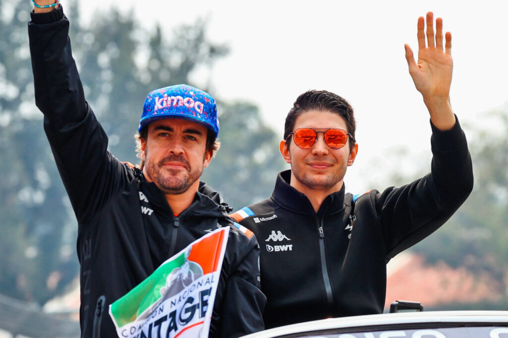 Formel 1 Fernando Alonso Esteban Ocon Alpine Brasilien GP 2022