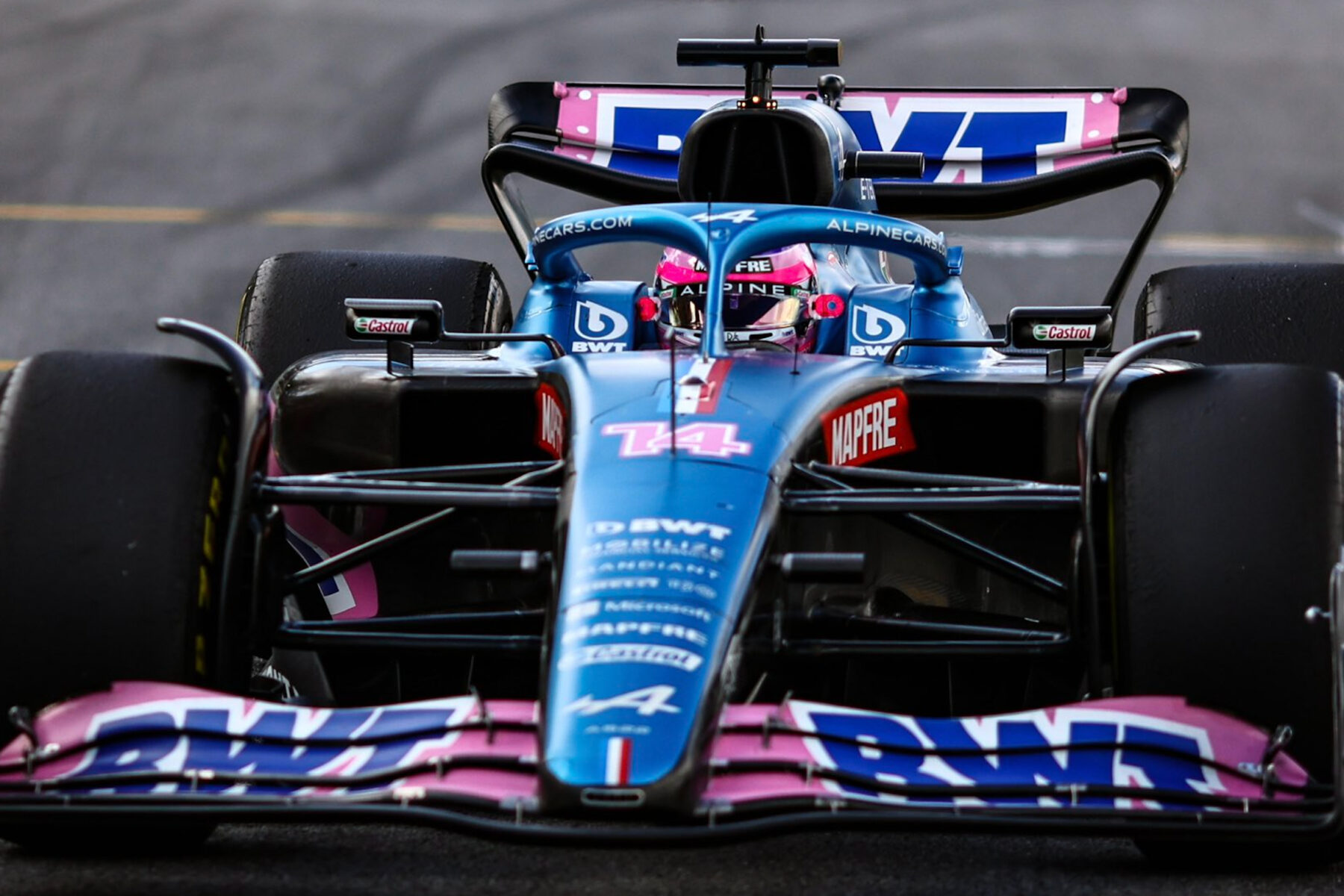 Formel 1 Fernando Alonso Alpine Brasilien GP 2022