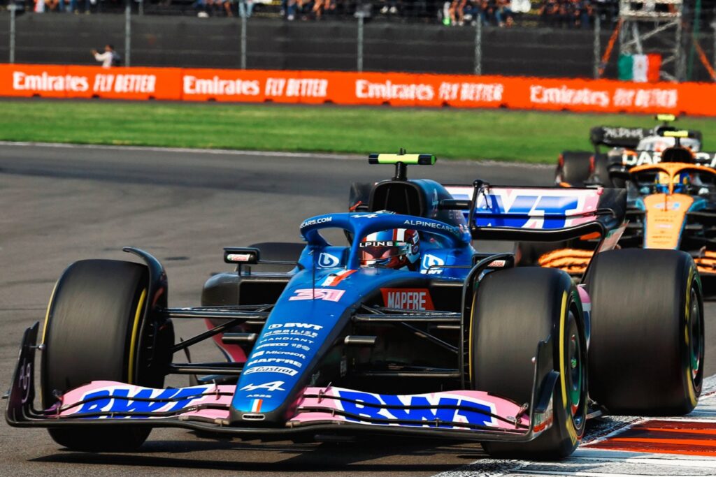 Formel 1 Esteban Ocon Alpine Mexiko GP 2022