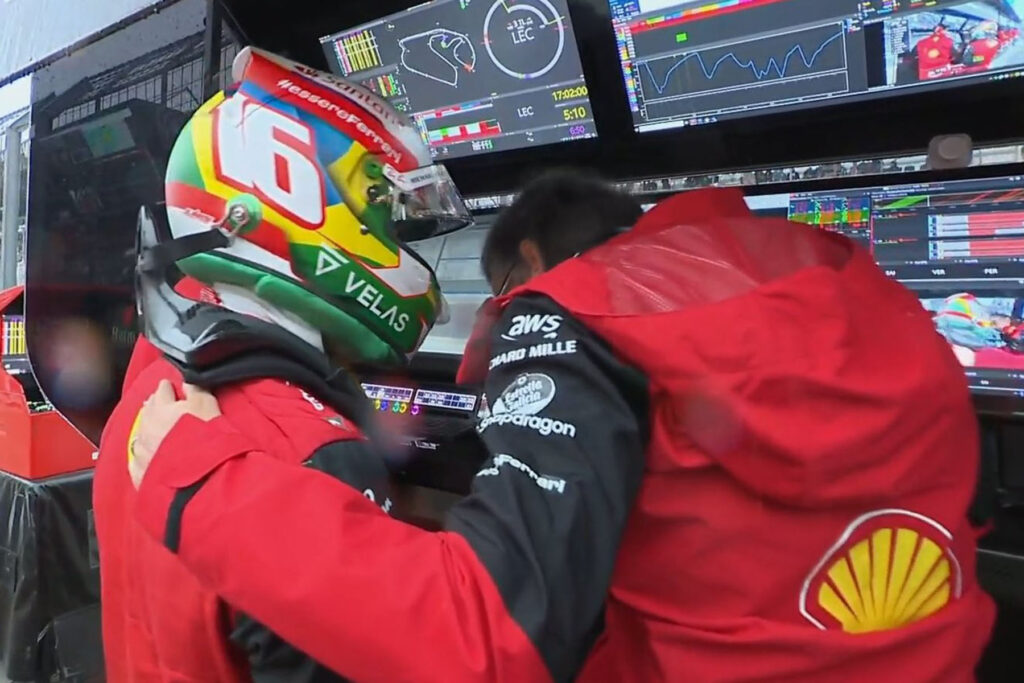 Formel 1 Charles Leclerc Ferrari Brasilien 2022