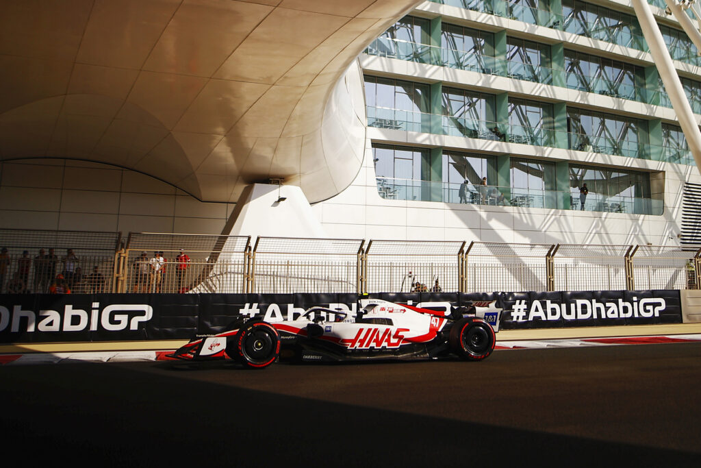 Formel 1 Mick Schumacher Haas Abu Dhabi 2022