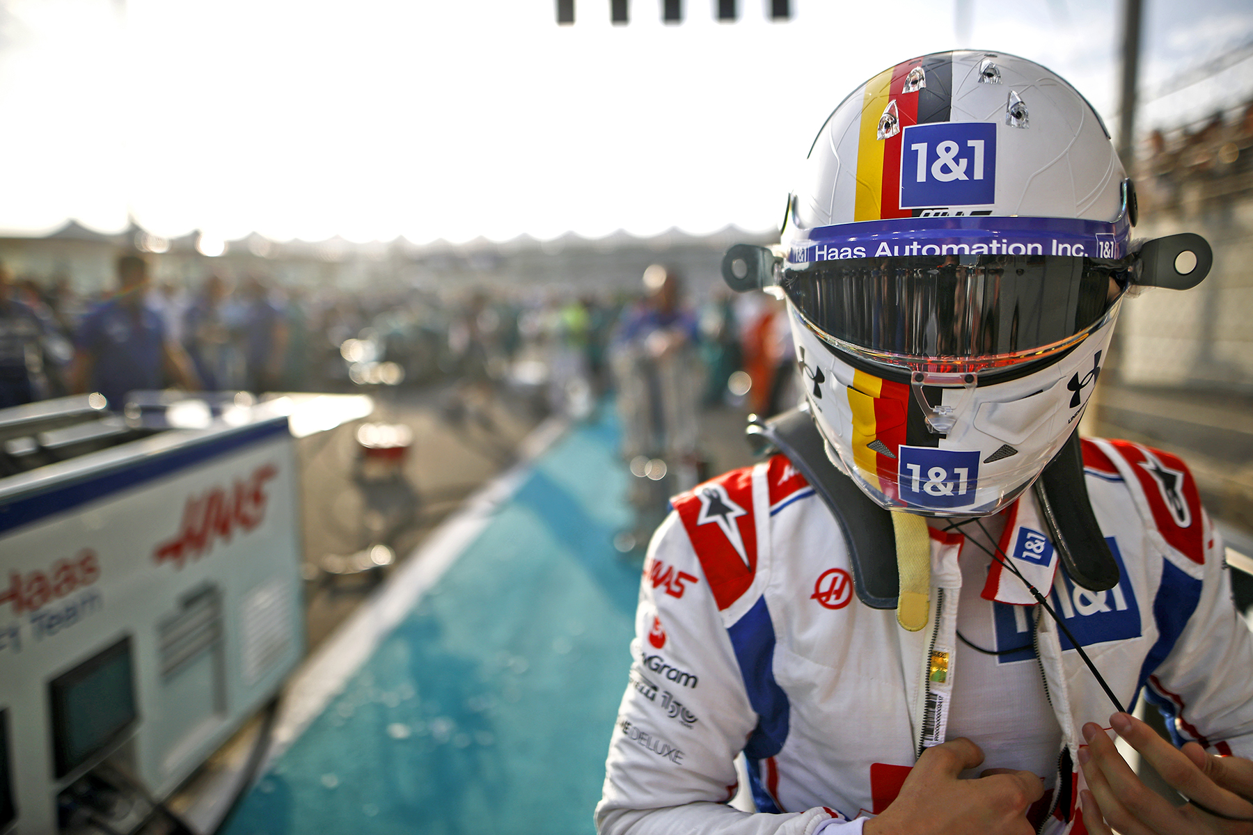 Formel 1 Mick Schumacher Haas Abu Dhabi 2022