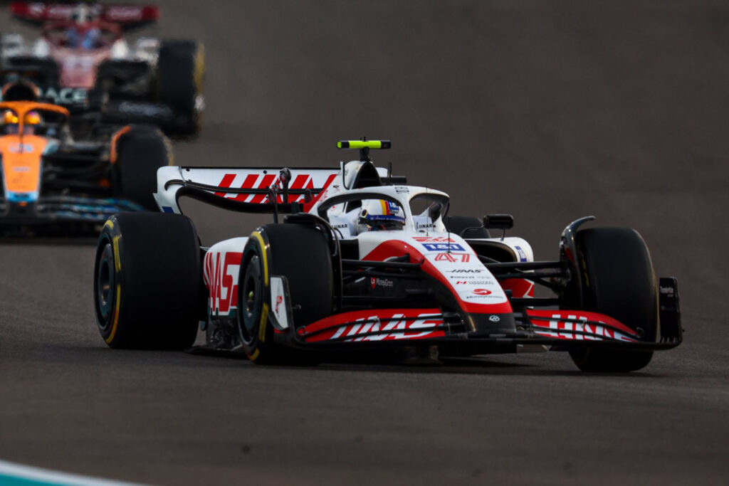 Formel 1 Mick Schumacher Haas Abu Dhabi 2022