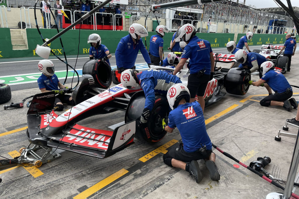 Formel 1 Mick Schumacher Haas Brasilien Quali 2022